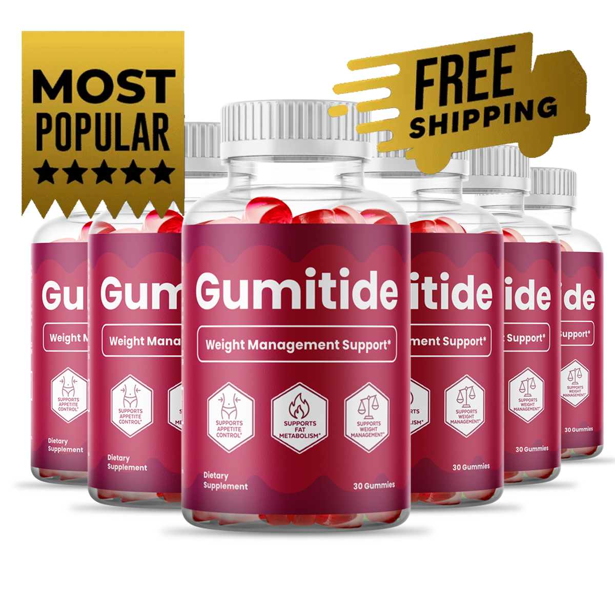 Gumitide  6 bottles